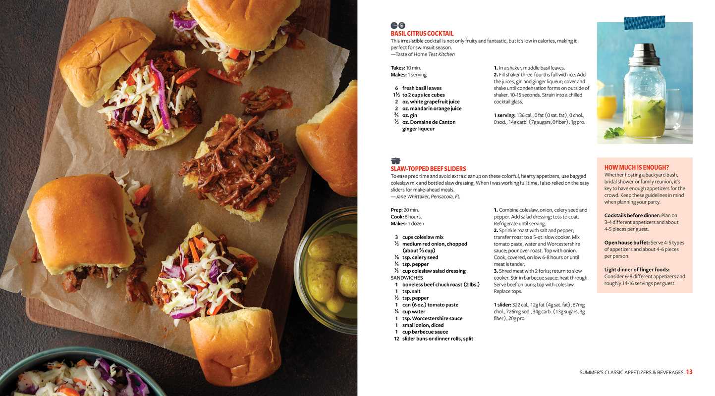 Taste of Home American Summer Cookbook by