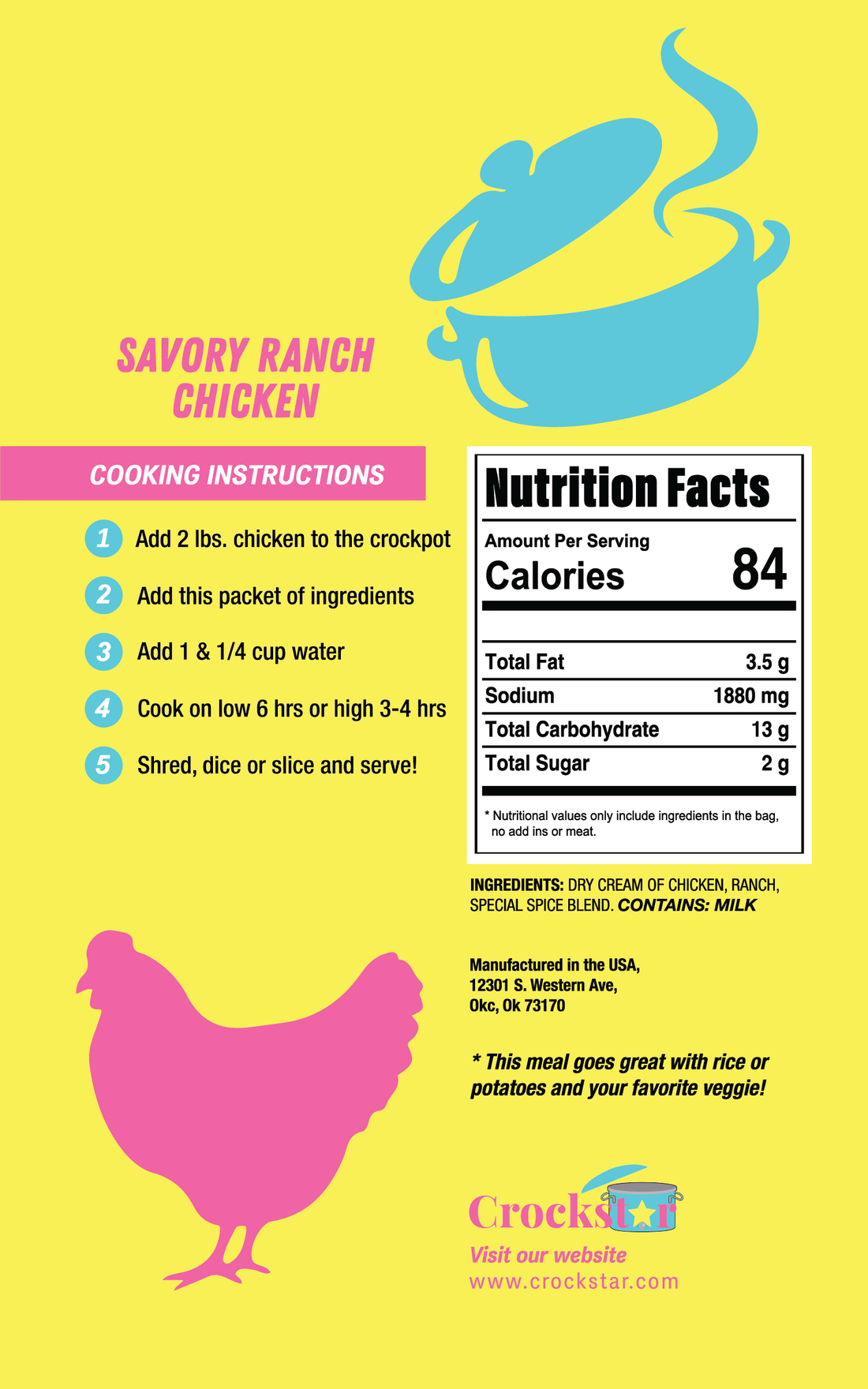 Savory Ranch ChickenĀ