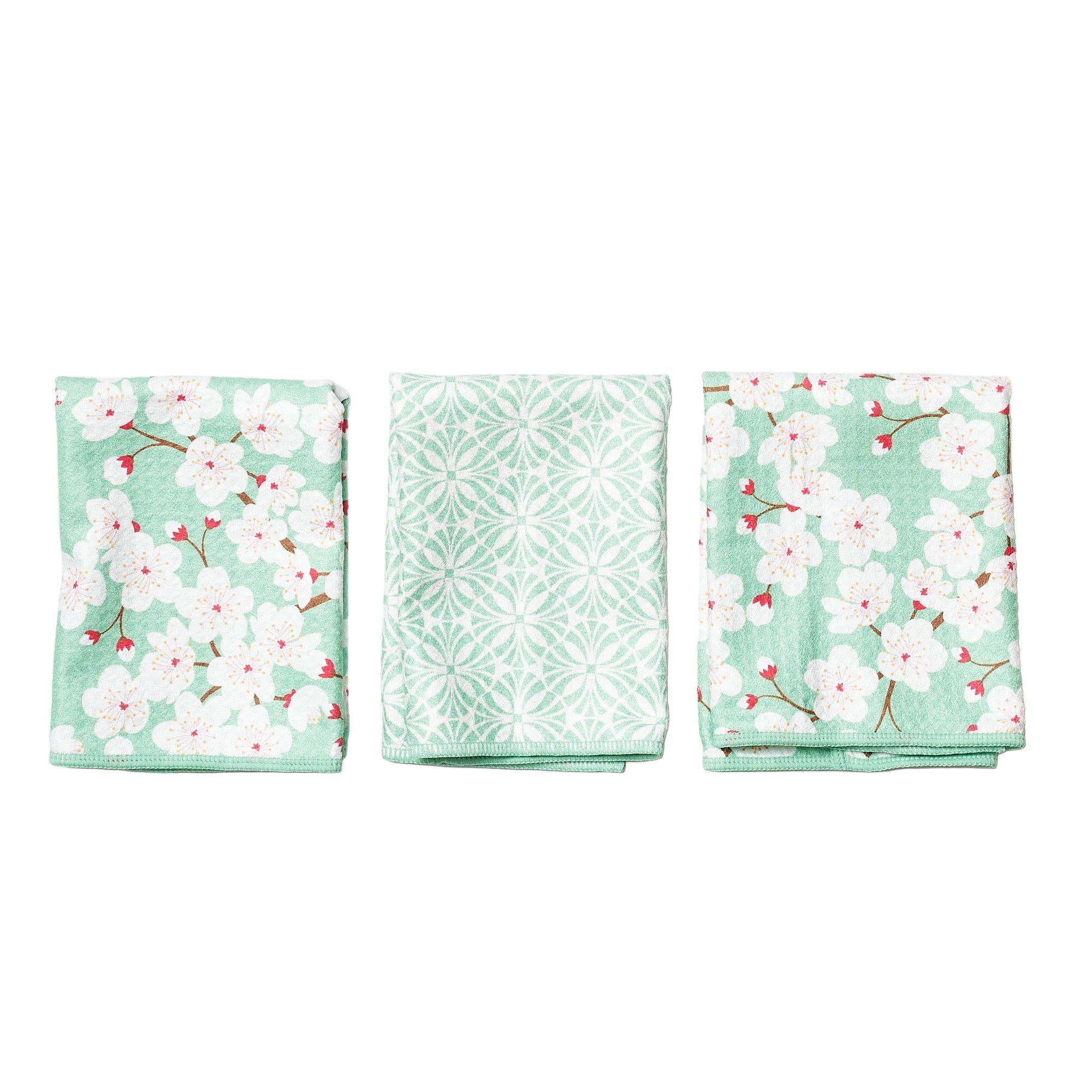 Mighty Mini Towel (Set of 3) Reversible - Cherry Blossom