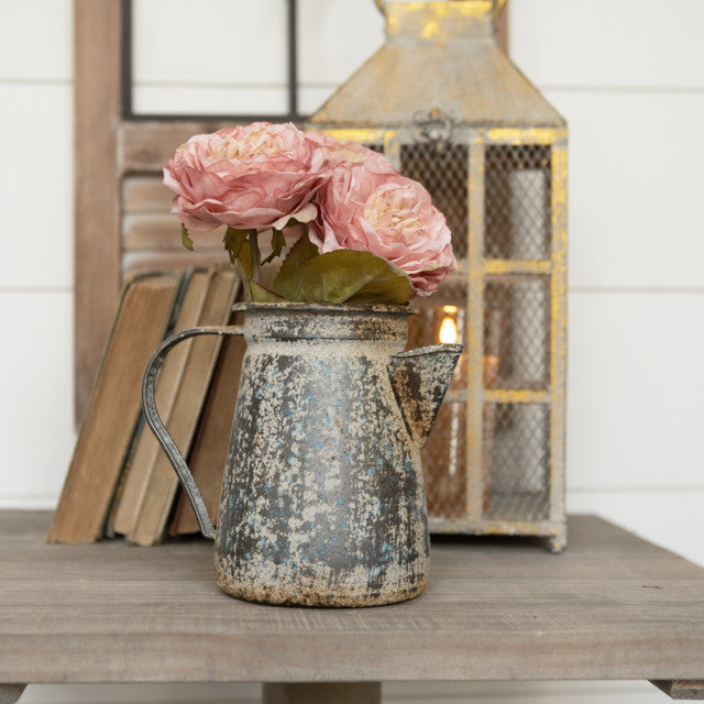 Galvanized Pitcher