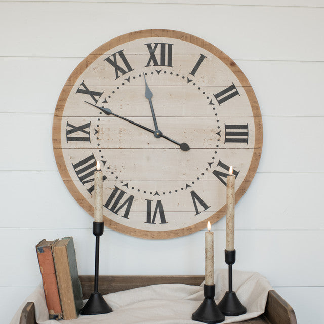 Neutral Wall Clock