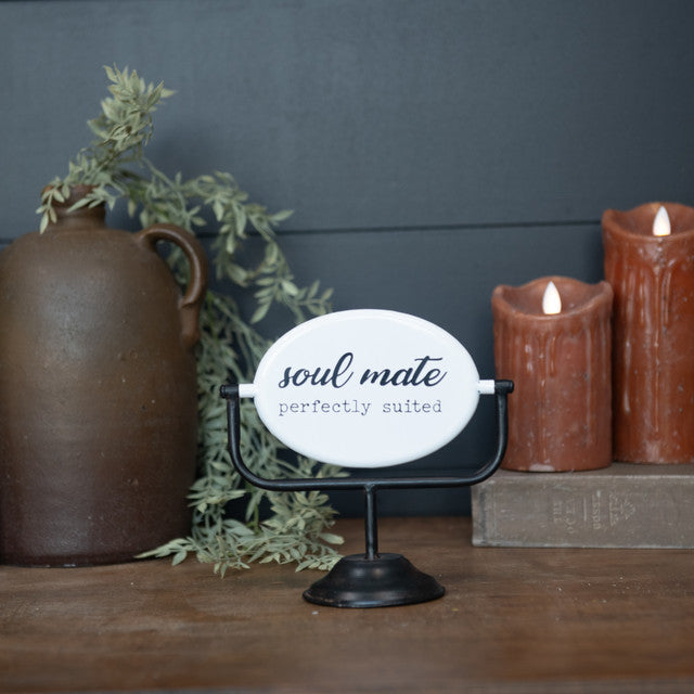 Soulmate Tabletop Sign