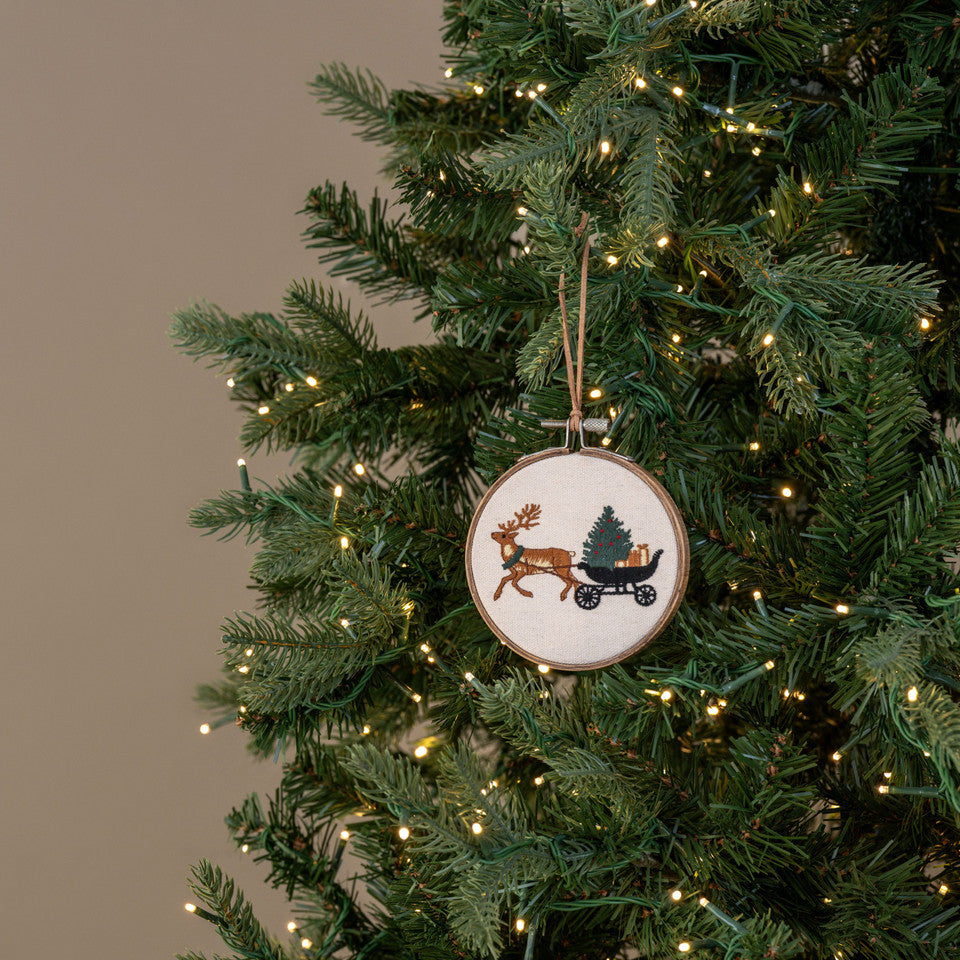Embroidered Ornament