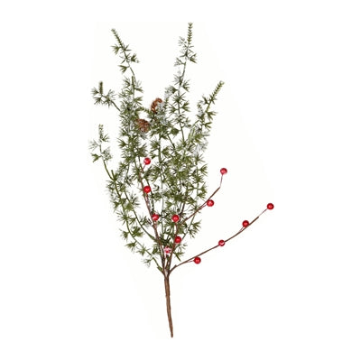 Frosted Mini Pine & Berry Pick