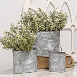 Oval Wall Planters