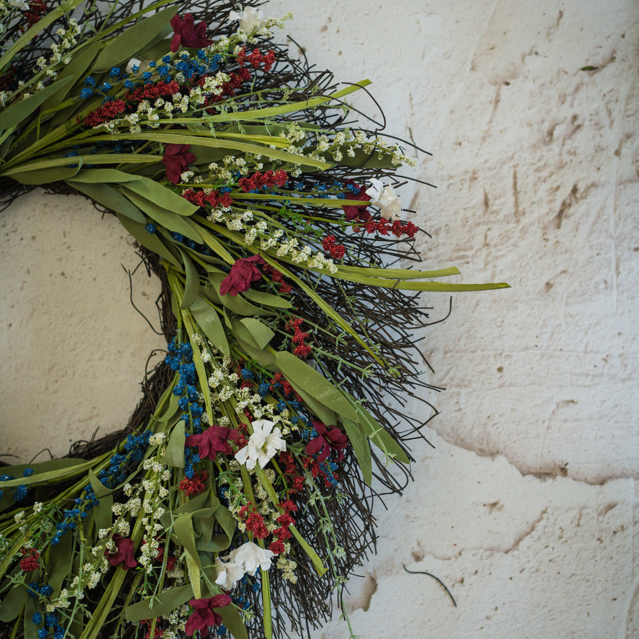 Red, White, Blue Wreath