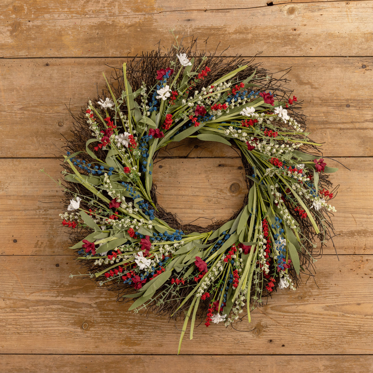 Red, White, Blue Wreath