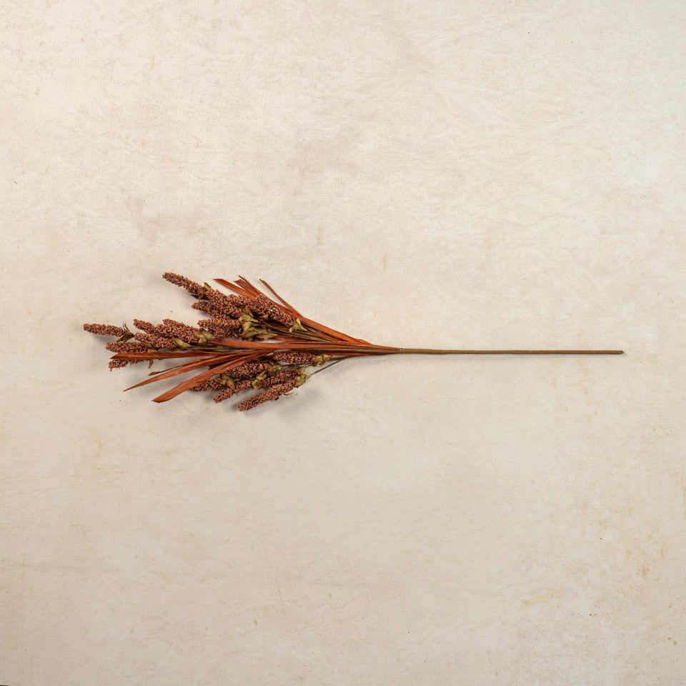Rust Heather & Dried Grass Spray