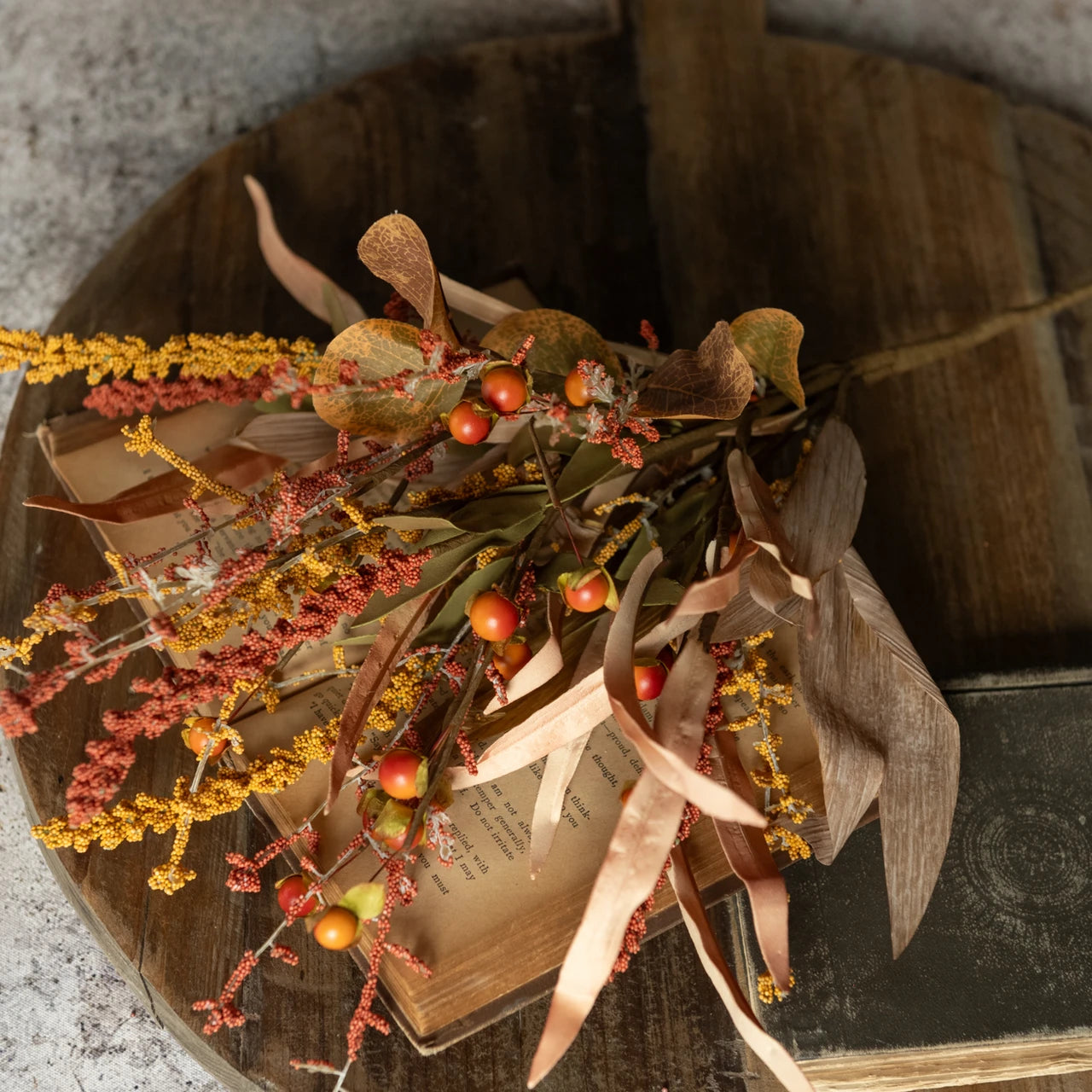 Mixed Heather Bush w/ Berries
