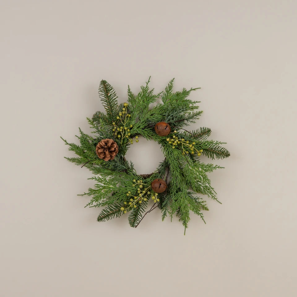Soft Touch Pine & Cedar w/ Bells Ring