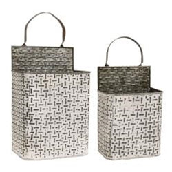Shabby Chic Buckets