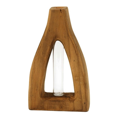 Wood Stem Vase