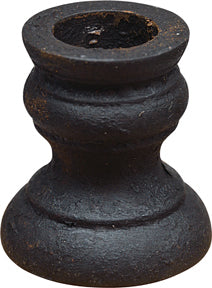Black aged Candle Cup