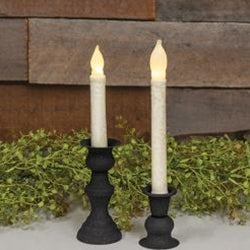 Alette Taper Candle Holder Black