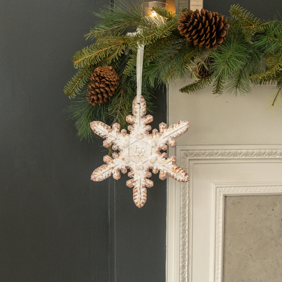 White Holly Snowflake