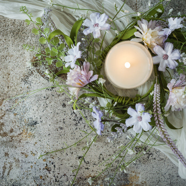 Wildflower Candle Ring