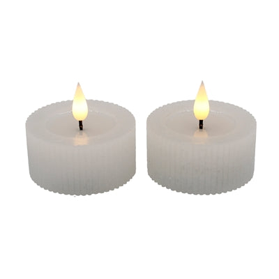 Ridged Votive Candles