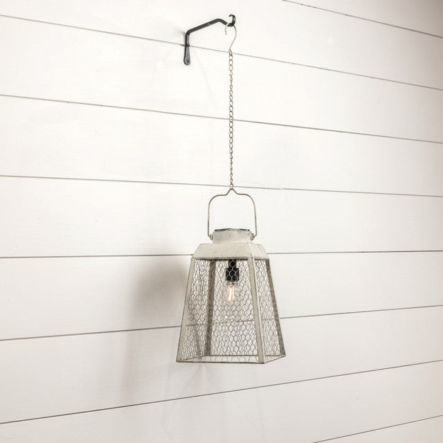 Square Solar Hanging Light