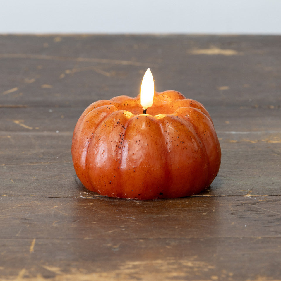 Orange Pumpkin Candle