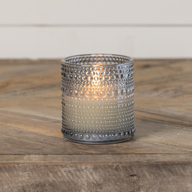 Dotted Glass 3D Candle