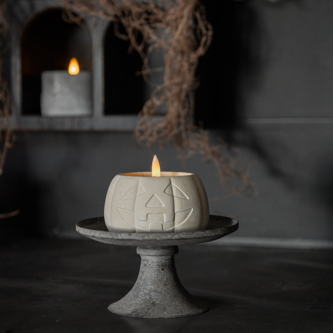 Jack-O-Lantern Candle