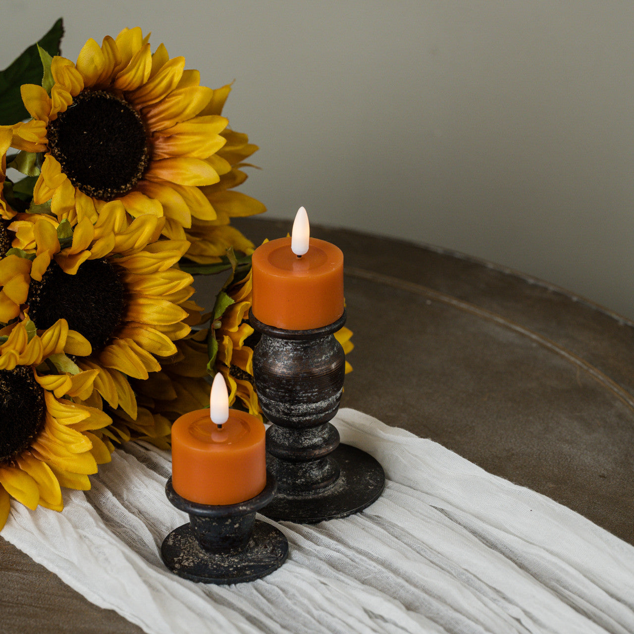Orange Tealight