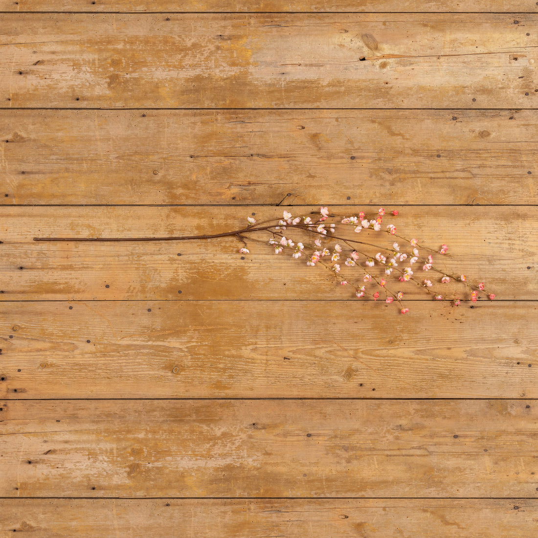 Pink & White Blossom Spray