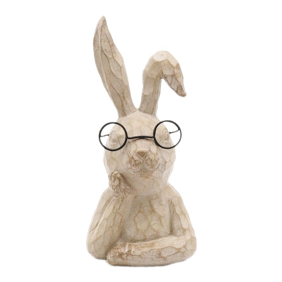 Thinking Bunny w/ Glasses