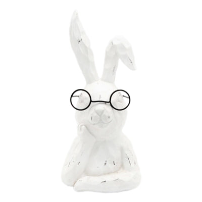 Thinking Bunny w/ Glasses