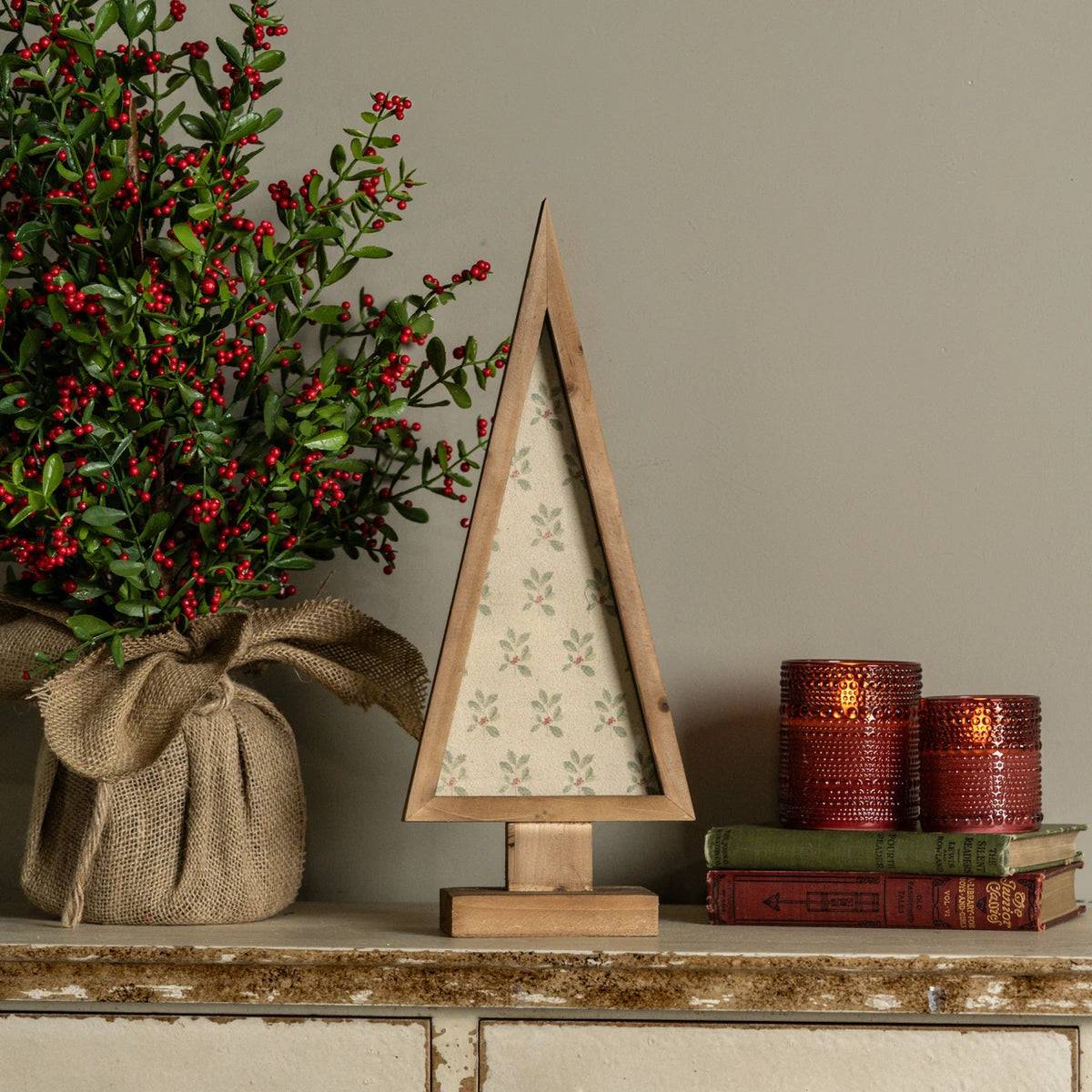 Framed Wallpaper Tree