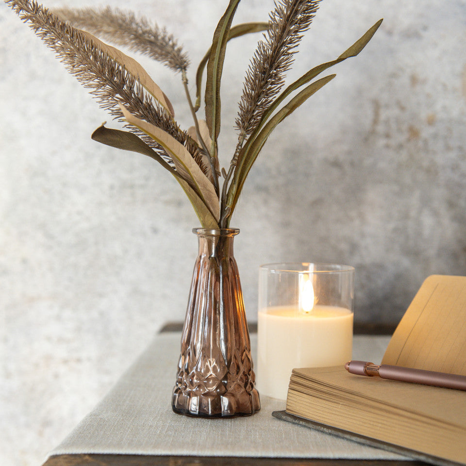 Amber Bud Vase