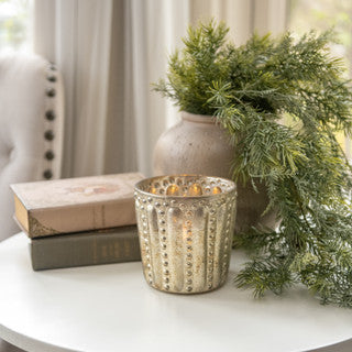 Silver Candle Holder