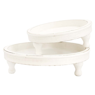 White Tray w/ Feet