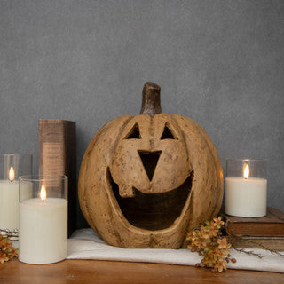 Beige Big Mouth Pumpkin