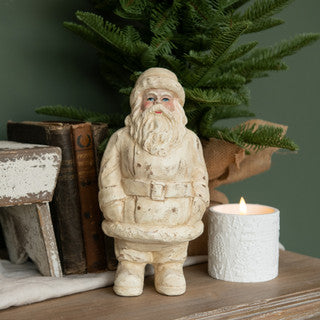 White Vintage Santa