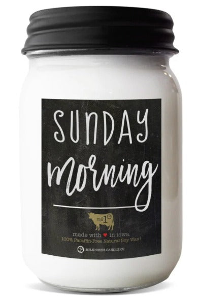 Sunday Morning | 13oz Mason Jar