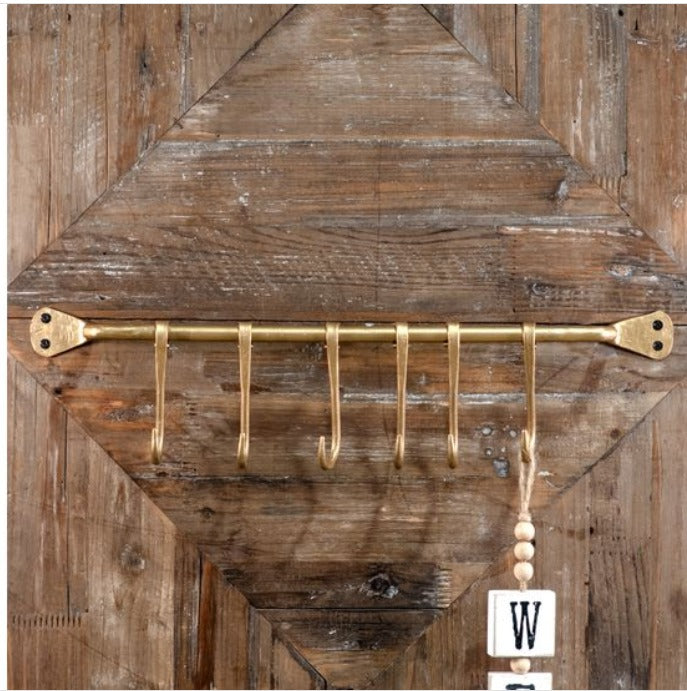 Gold Iron Wall Hooks