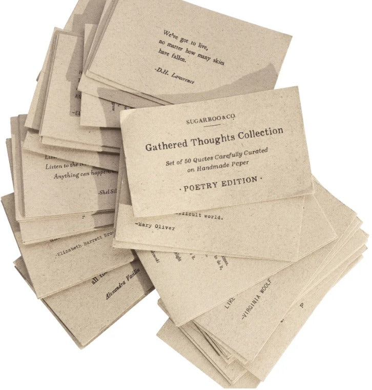 50 Thoughts of Poetry