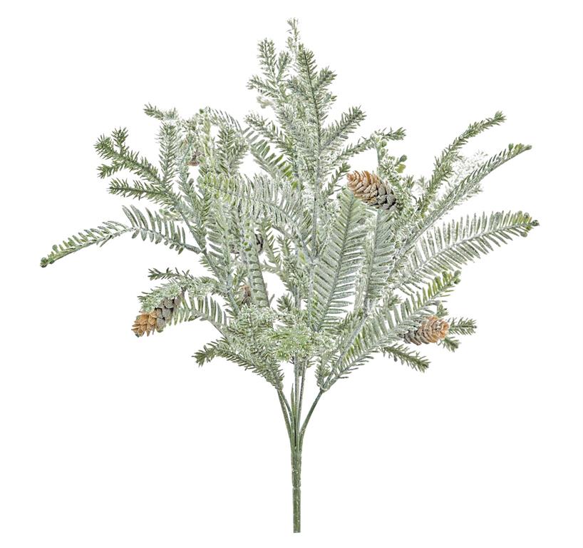 Frosted Hemlock Bush