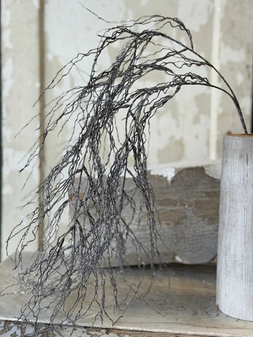Silvered Strands Hanging Vine