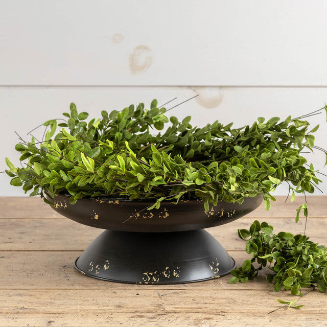 Black Pedestal Compote