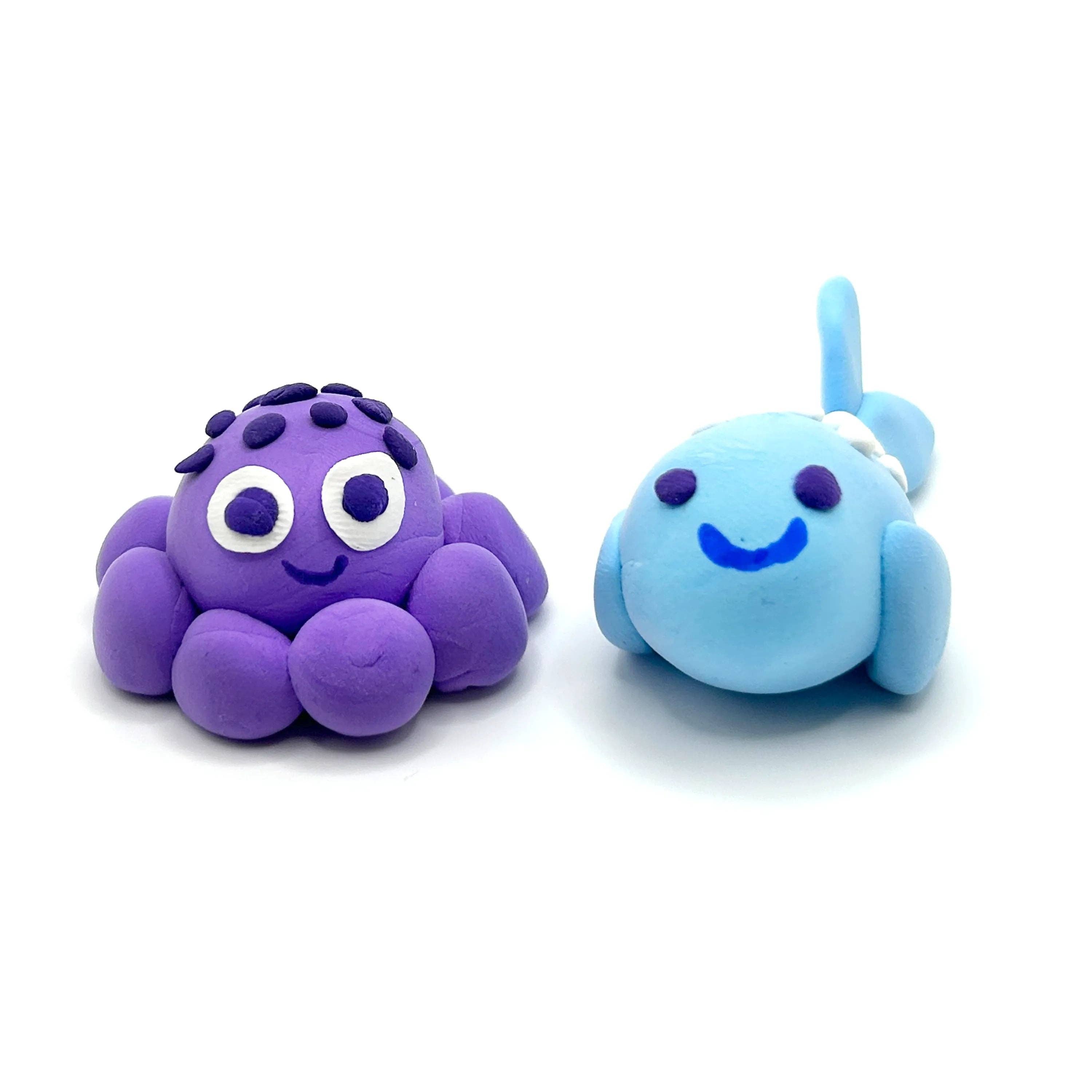 Creatibles Air Dry Clay Kit - Ocean BFFs - Set of 4 Colors