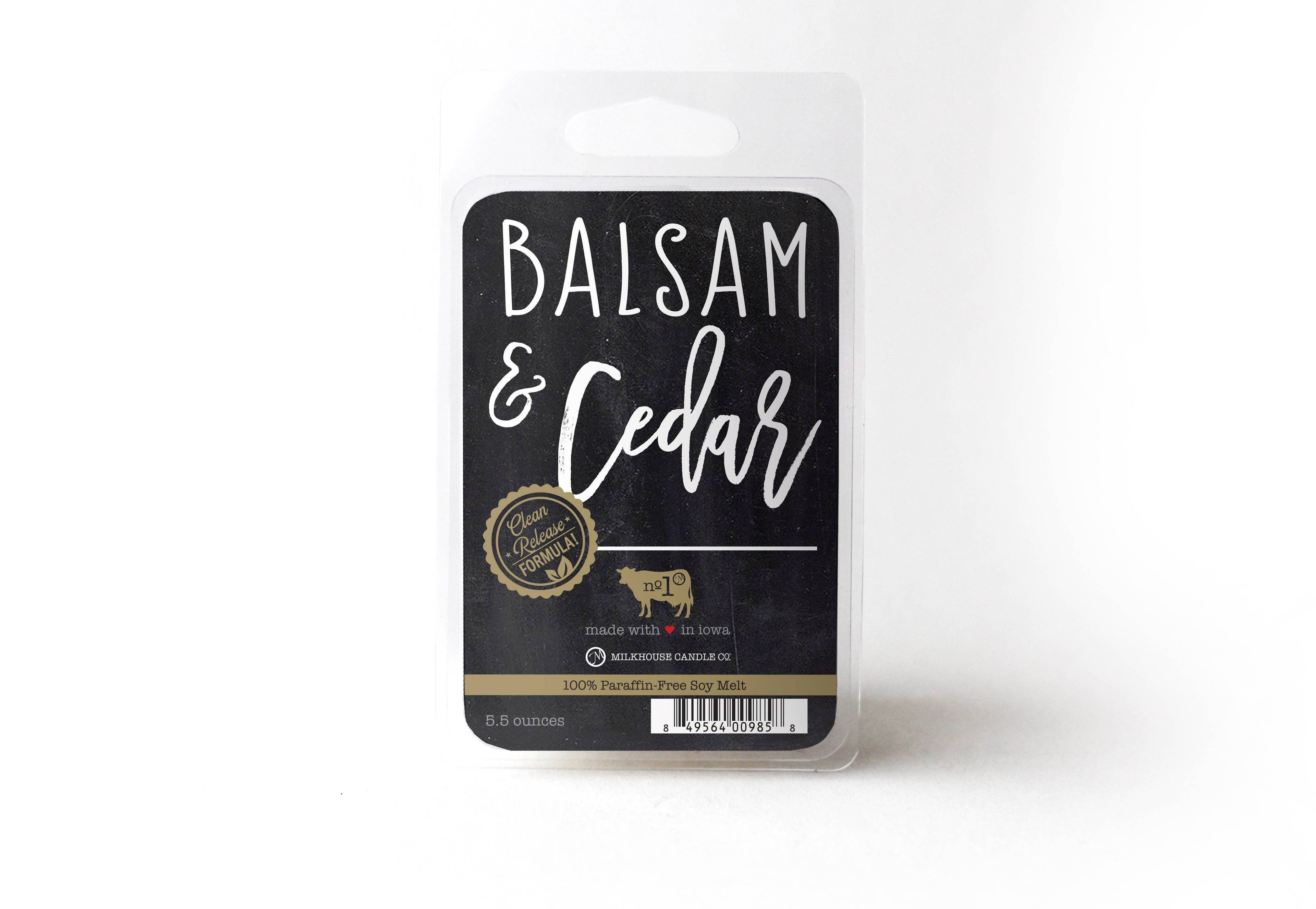 5.5 oz Wax Melts Christmas: Balsam & Cedar