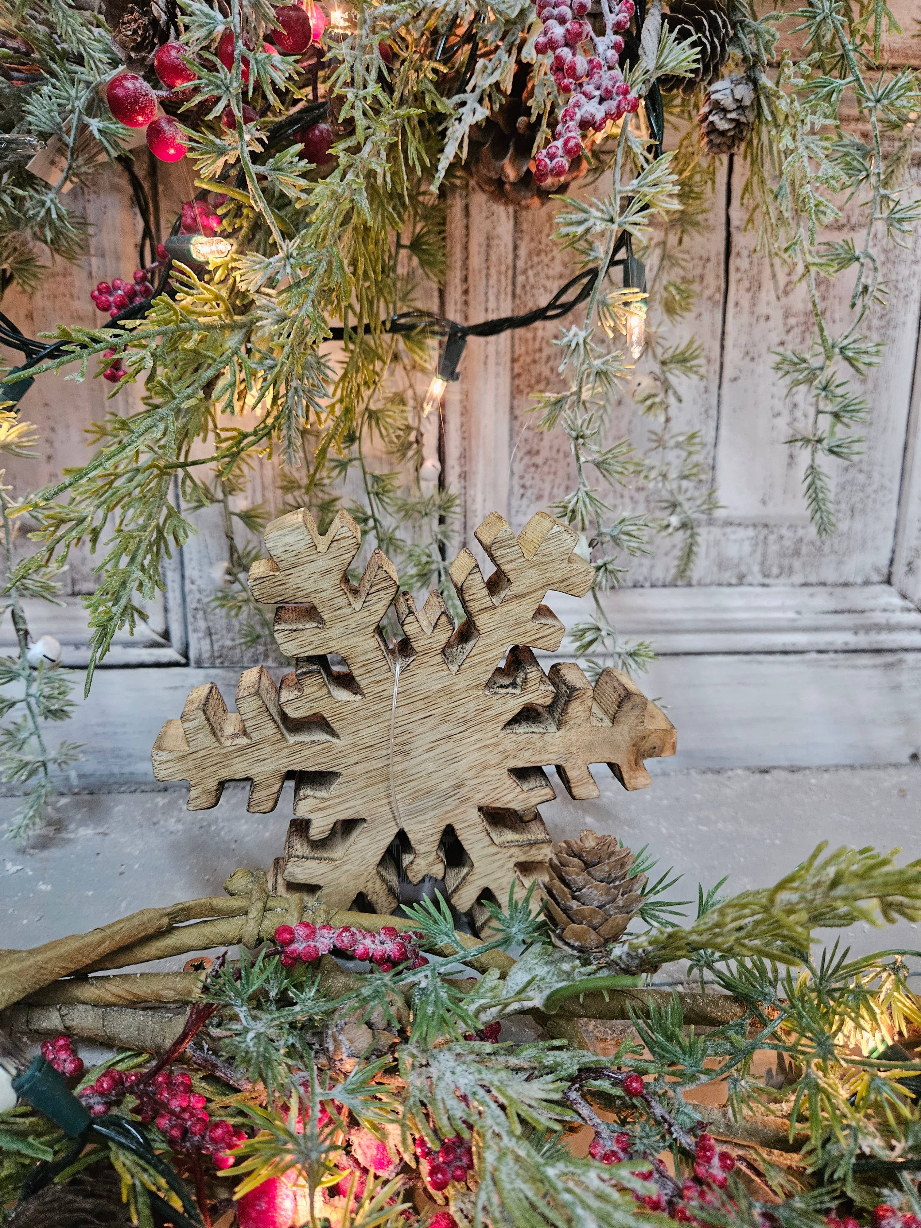 Natural Snowflake- 6"