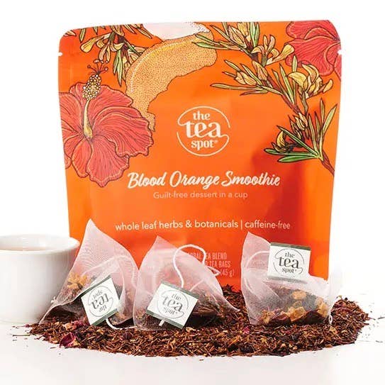 The Tea Spot: Blood Orange Smoothie Tea - 15 sachets each