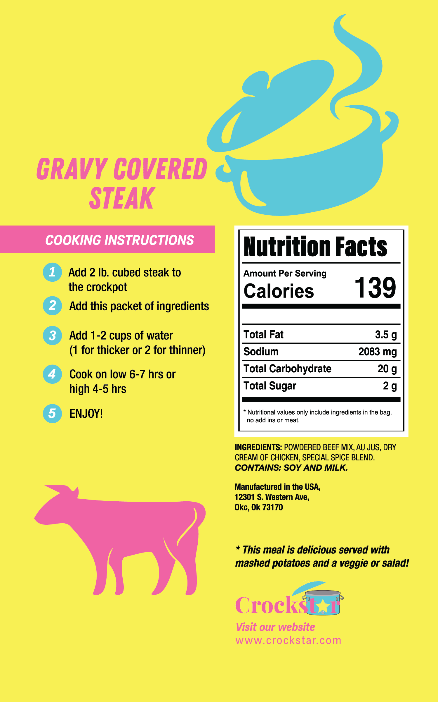 Gravy Covered Steak