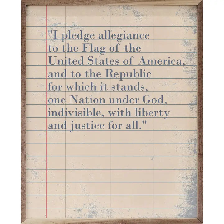 I Pledge Allegiance - Paper
