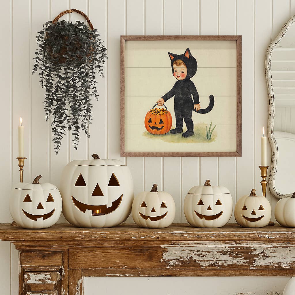 Cute Cat Costume Trick Or Treat