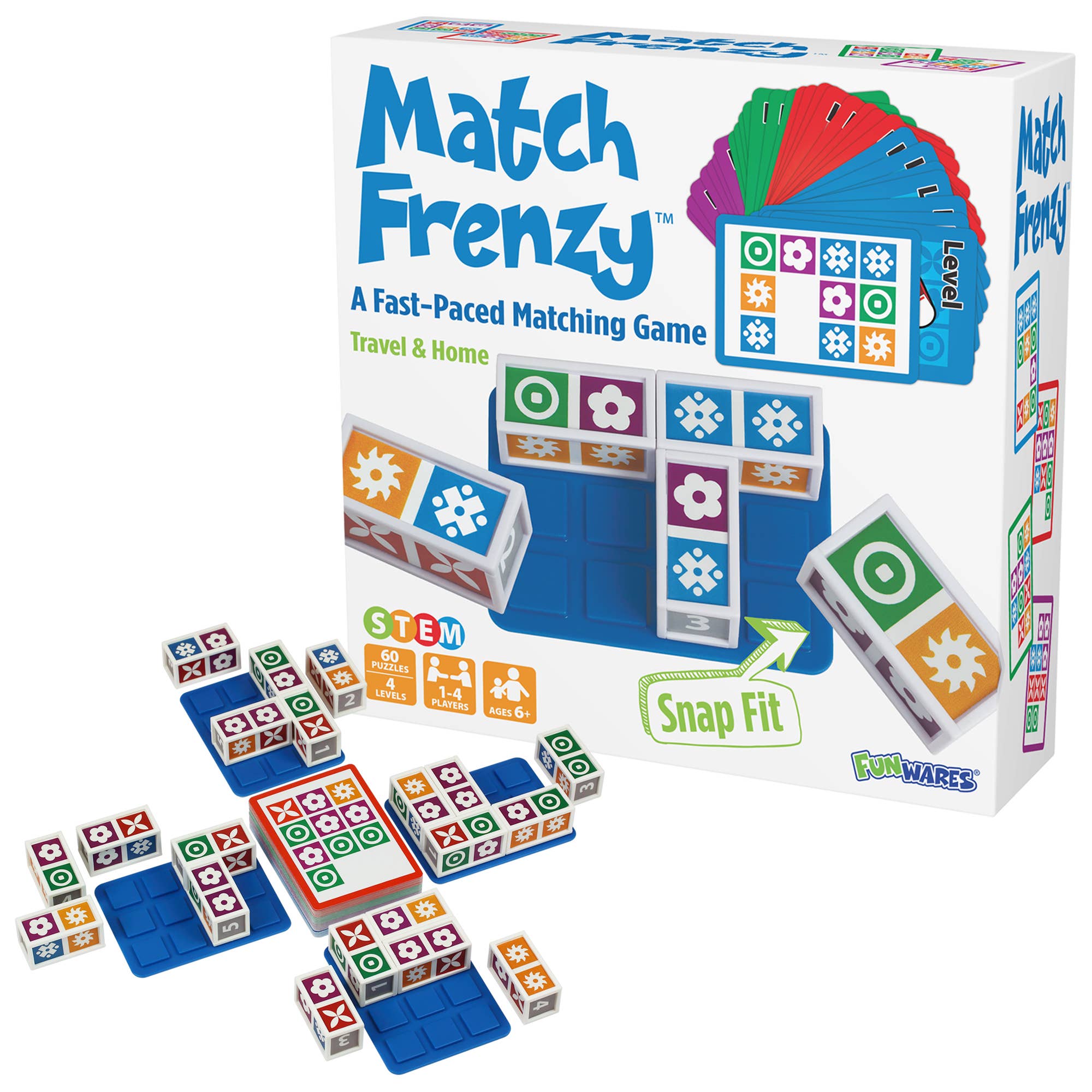 Match Frenzy Kids Games for Travel