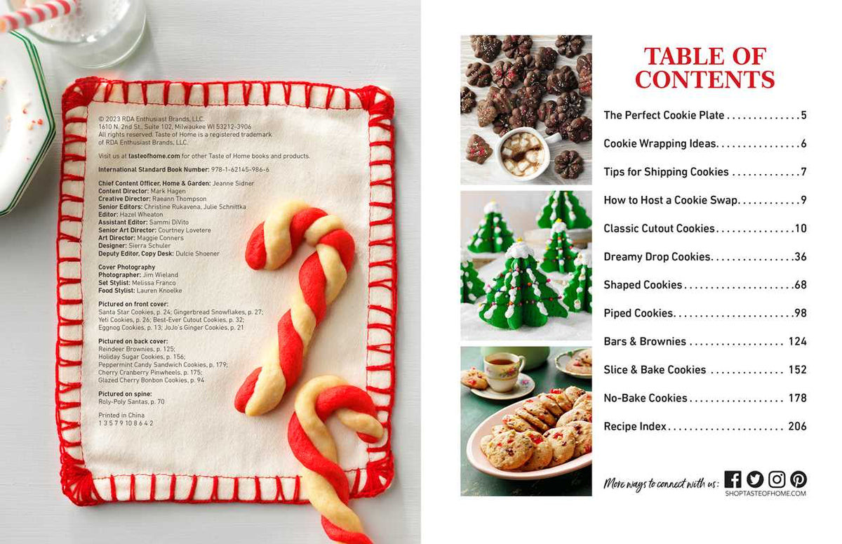Taste of Home All New Christmas Cookies by